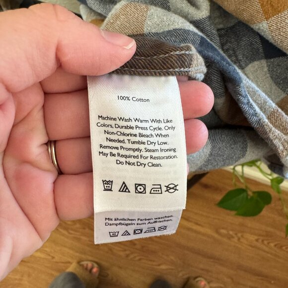 Eddie Bauer Classic Plaid Flannel - Picture 3 of 6